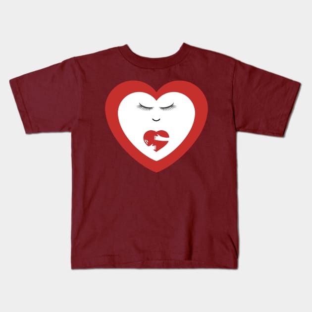 Self love Kids T-Shirt by Sicaben